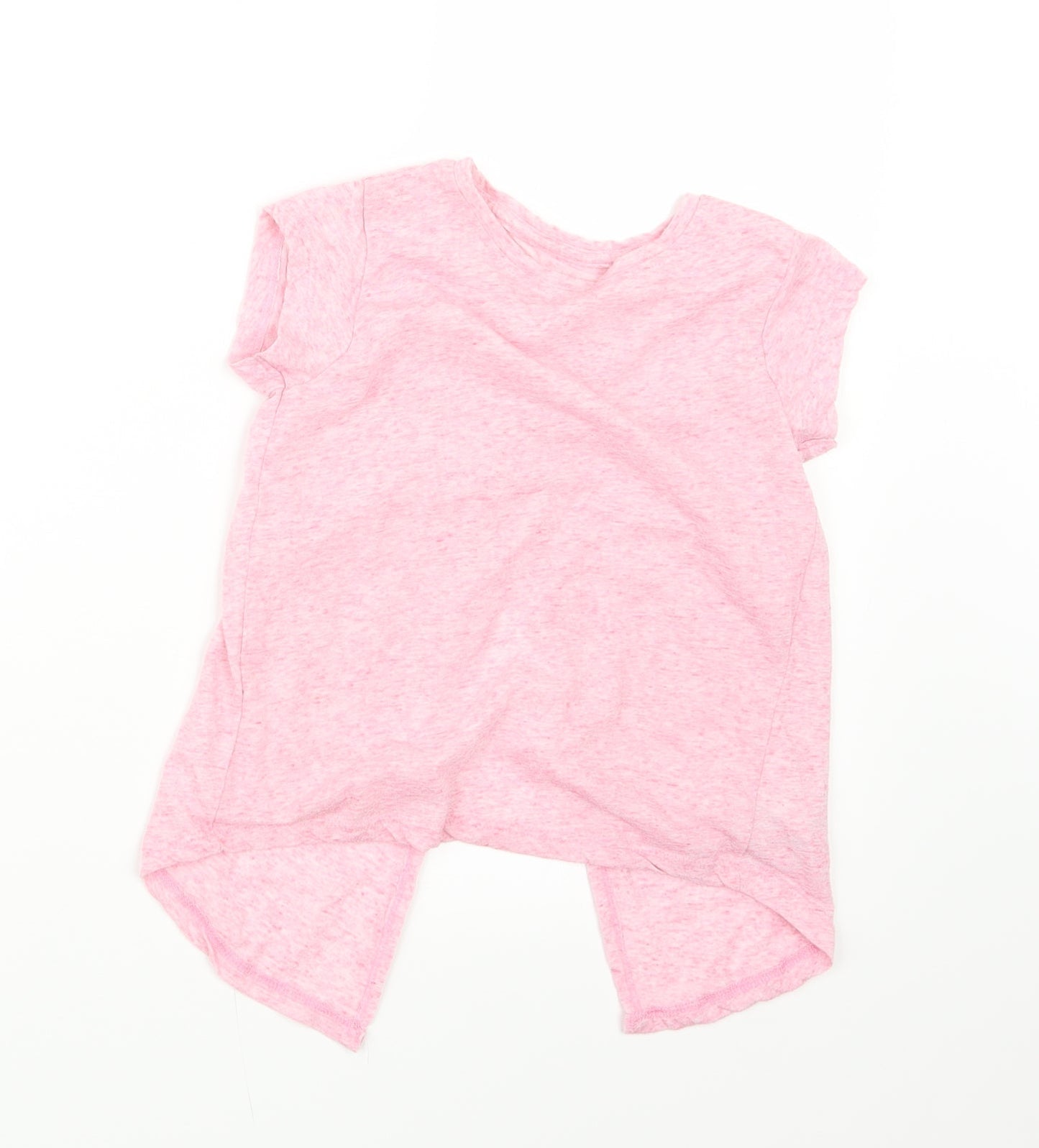 Miss E-vie Girls Pink   Basic T-Shirt Size 7-8 Years