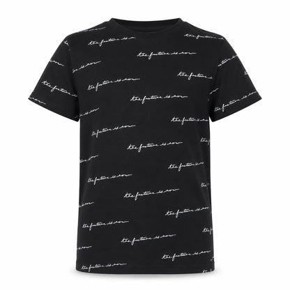 Primark Boys Black   Basic T-Shirt Size 8-9 Years