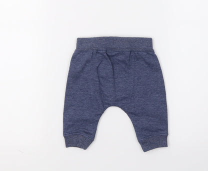 F&F Baby Blue   Jogger Trousers Size 0-3 Months