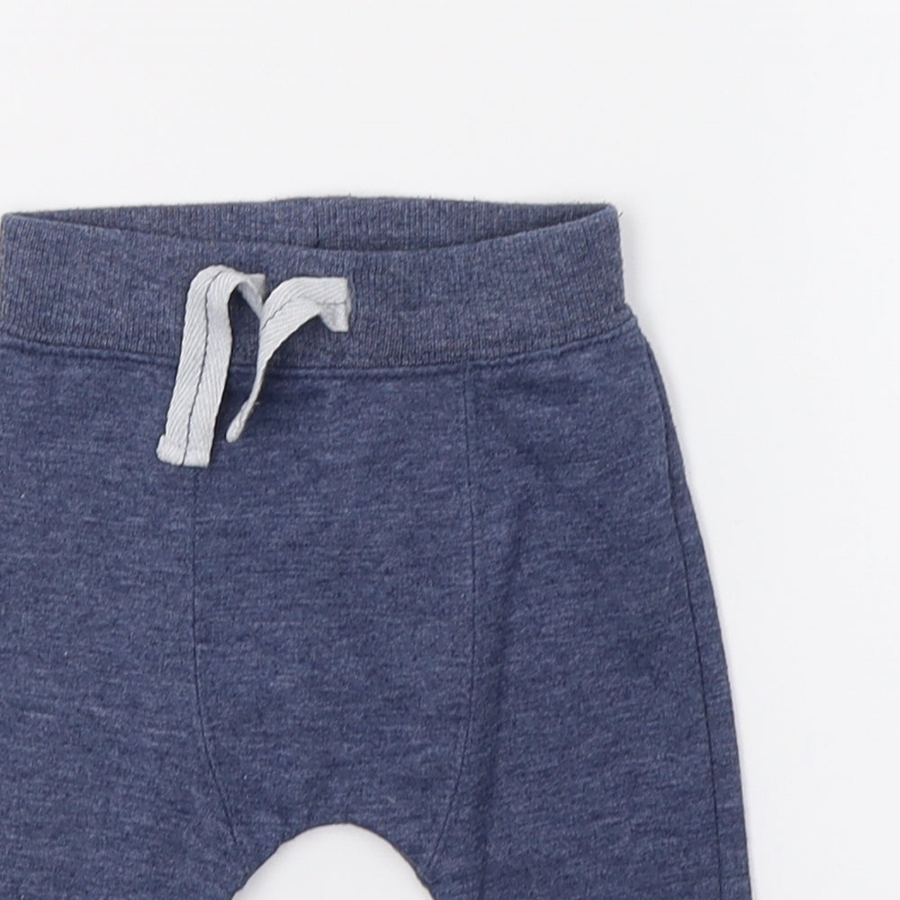 F&F Baby Blue   Jogger Trousers Size 0-3 Months