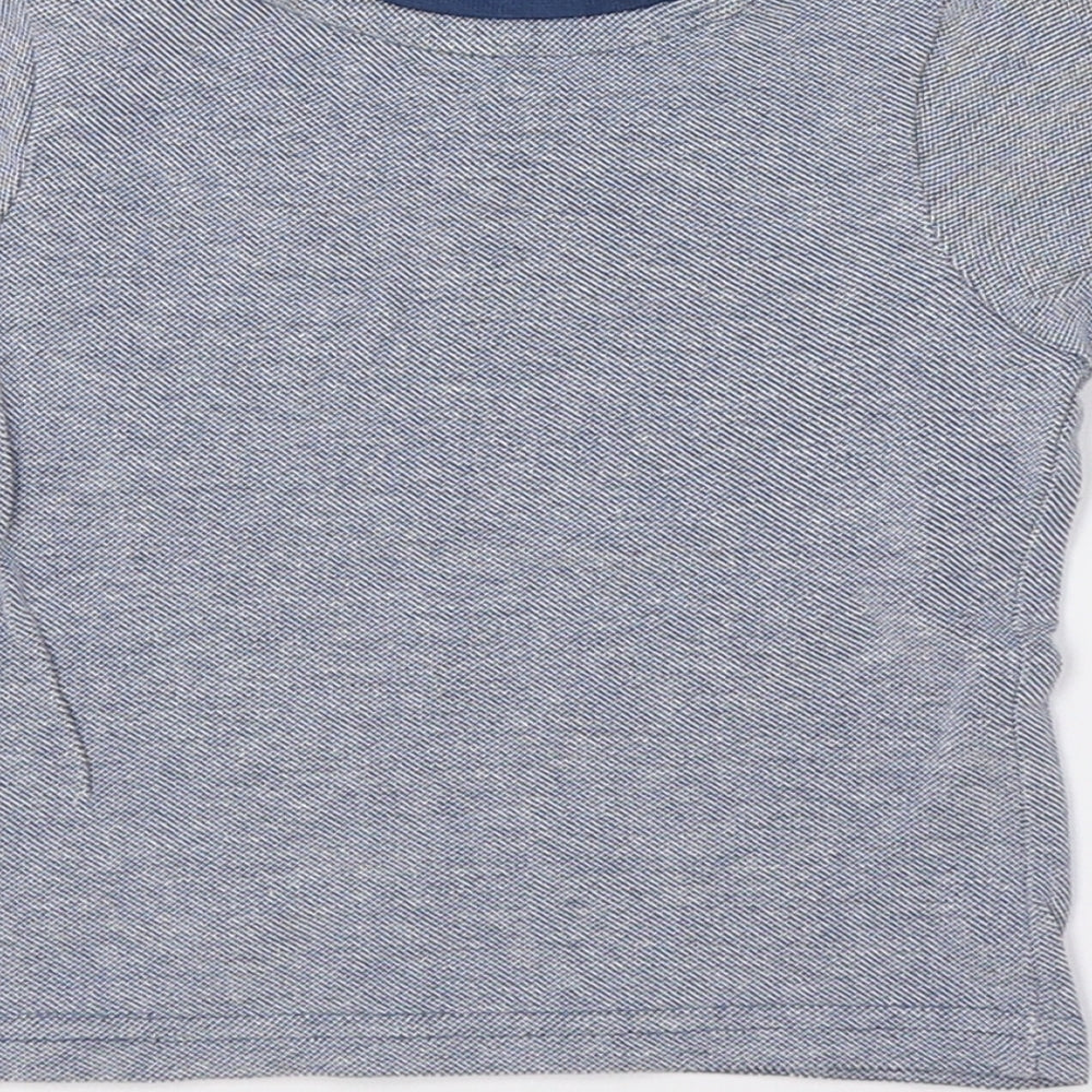 George Boys Blue   Pullover T-Shirt Size 0-3 Months