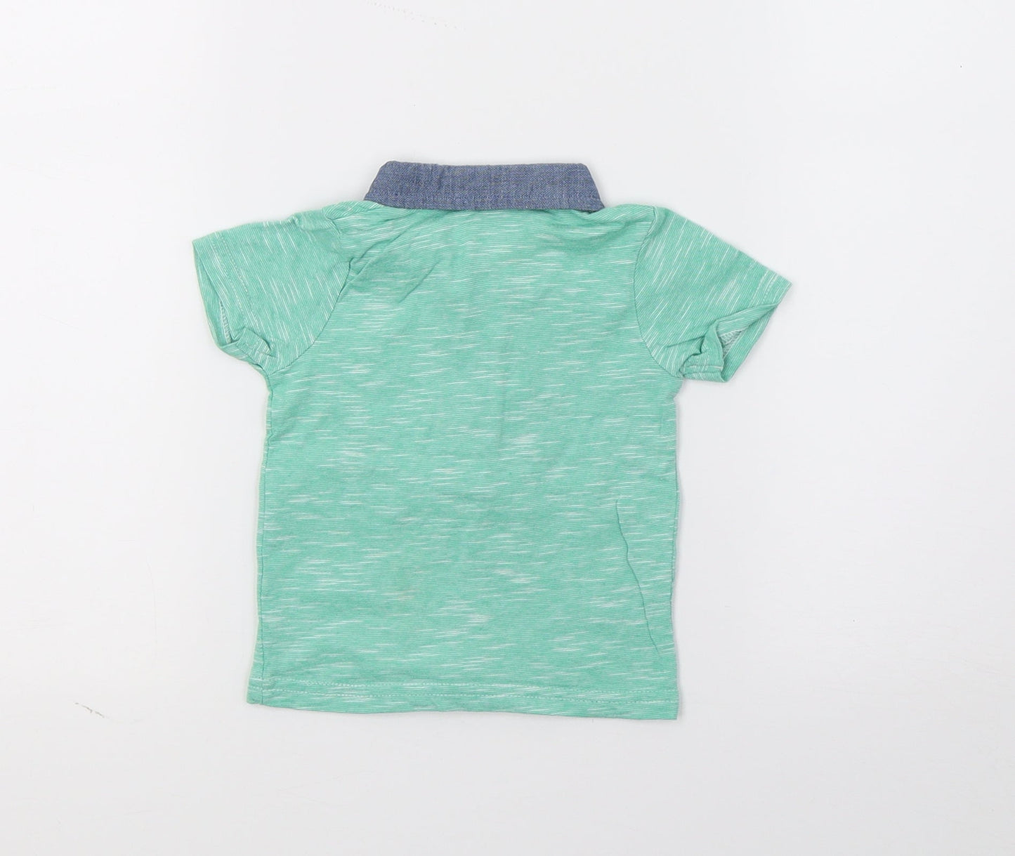 George Boys Green   Basic Polo Size 0-3 Months