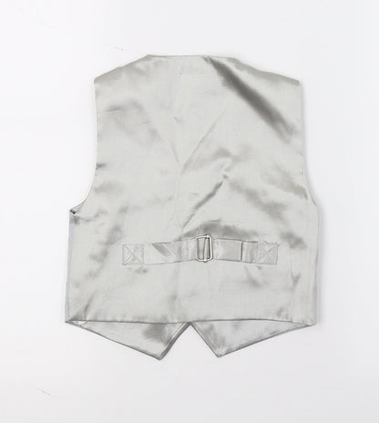 RJR.John Rocha Boys Grey   Jacket Waistcoat Size 4 Years