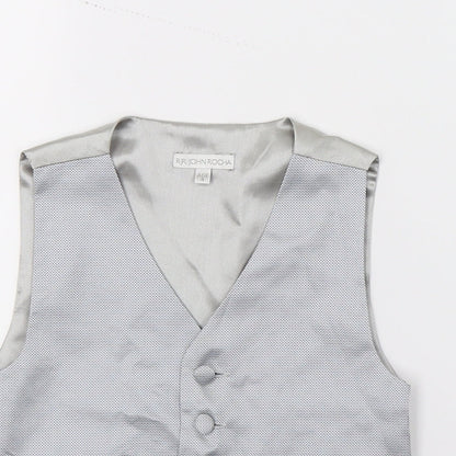 RJR.John Rocha Boys Grey   Jacket Waistcoat Size 4 Years