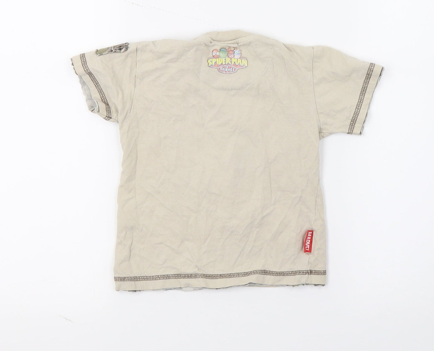 Spiderman & friends Baby Brown  Jersey Basic T-Shirt Size 12-18 Months  - Hulk