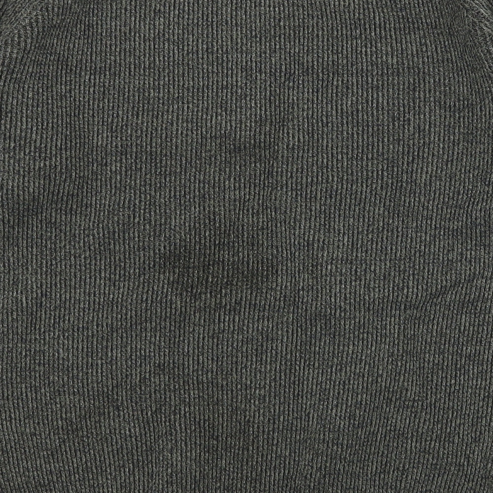 Easy Mens Green  Knit Pullover Jumper Size S