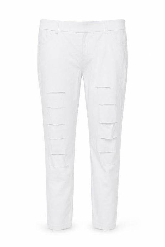 Womens UK Size 12 Select Regular Fit Jegging White Jeans