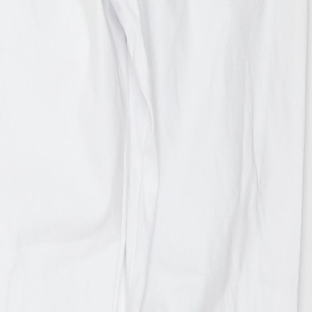 Select Womens White  Denim Jegging Jeans Size 12 L29 in