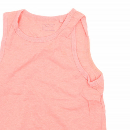 Next Boys Pink  Jersey Basic Tank Size 10 Years