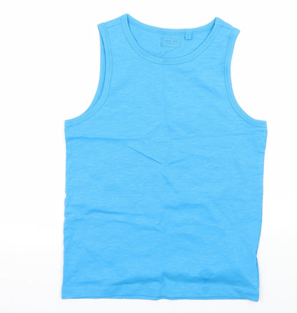 Next Boys Blue  Jersey Basic Tank Size 10 Years