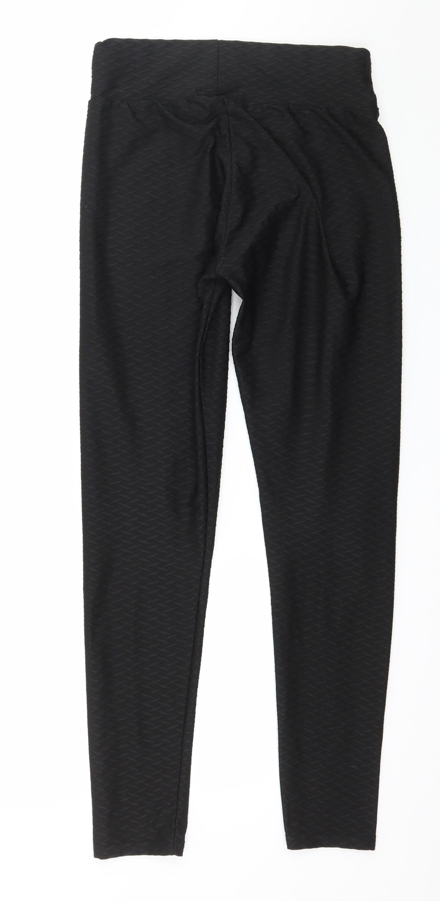 Cherry Koko Womens Black   Capri Leggings Size S L27 in