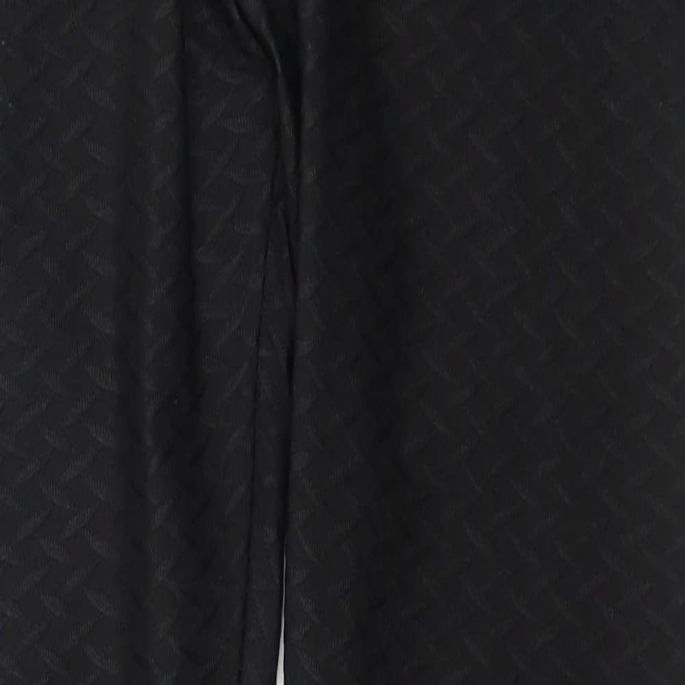 Cherry Koko Womens Black   Capri Leggings Size S L27 in