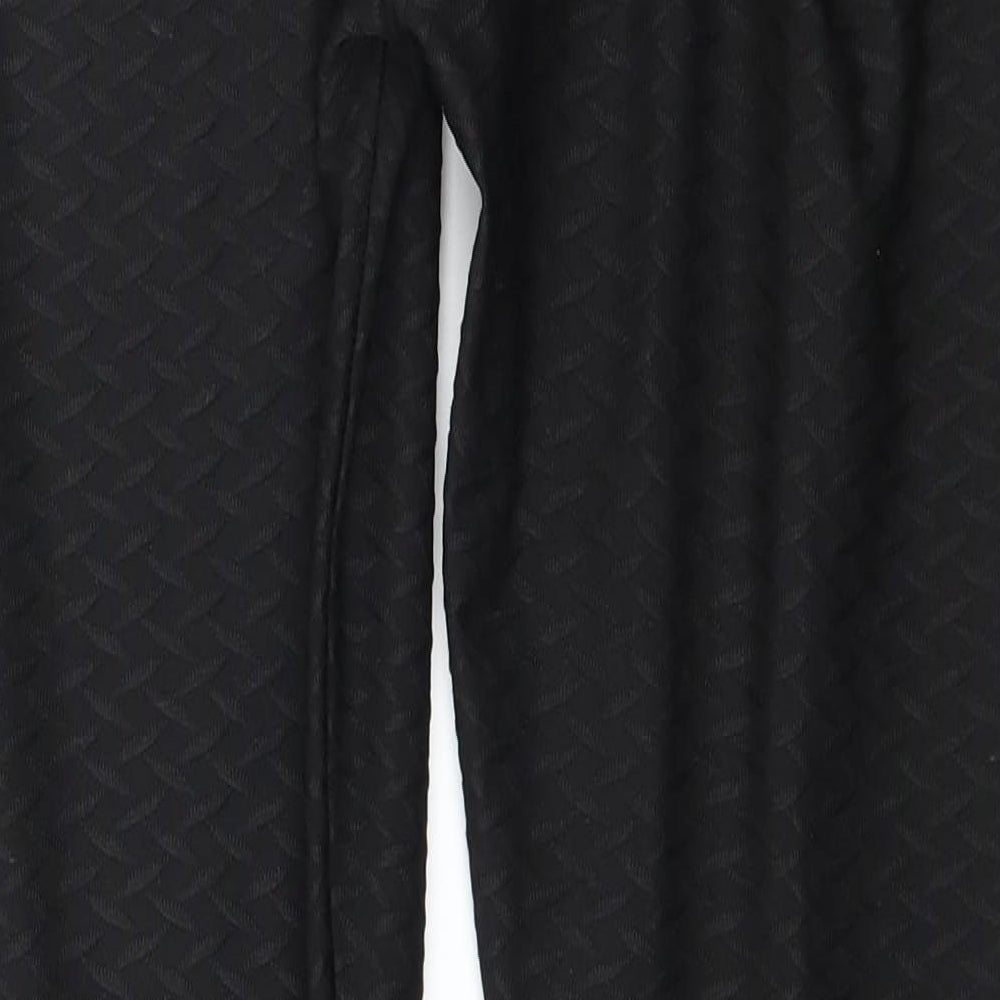 Cherry Koko Womens Black   Capri Leggings Size S L27 in