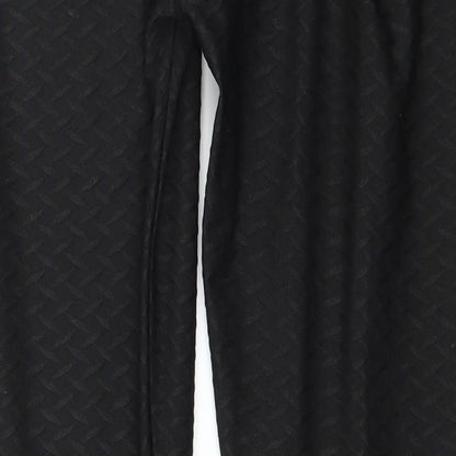 Cherry Koko Womens Black   Capri Leggings Size S L27 in