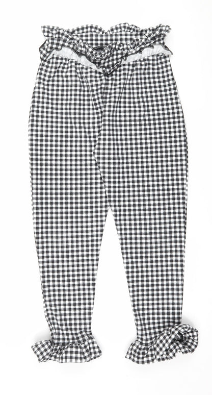 Womens UK Size 8 PRETTYLITTLETHING Regular Fit  Grey Trousers