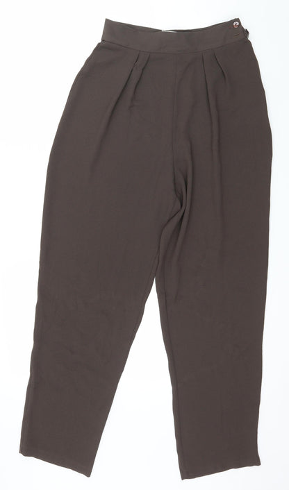 Womens UK Size 12 Principles Regular Fit  Brown Trousers