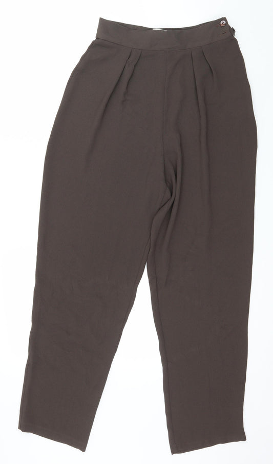 Womens UK Size 12 Principles Regular Fit  Brown Trousers