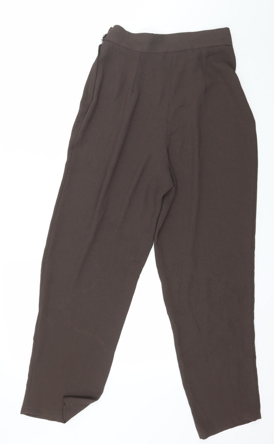 Womens UK Size 12 Principles Regular Fit  Brown Trousers