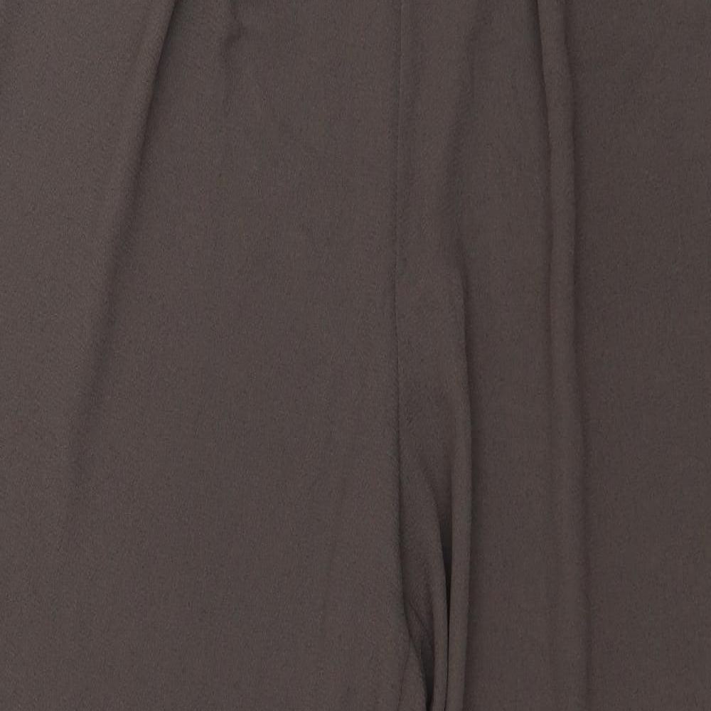 Womens UK Size 12 Principles Regular Fit  Brown Trousers