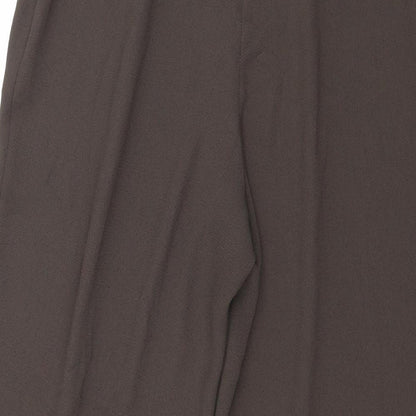 Womens UK Size 12 Principles Regular Fit  Brown Trousers