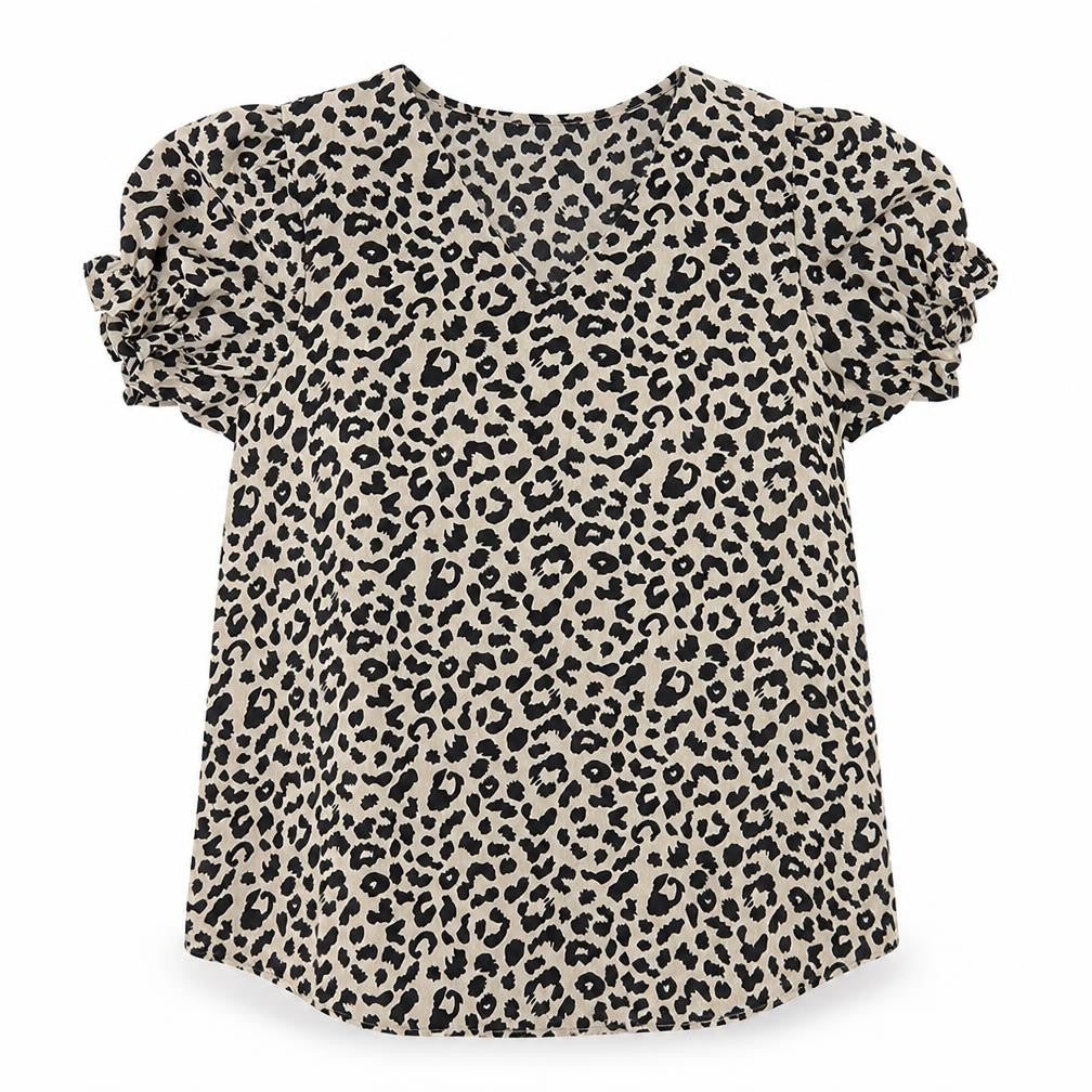Womens UK Size L SheIn Brown Basic Blouse