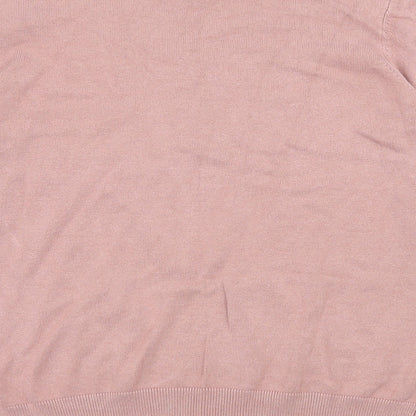 Womens UK Size M H&M Pink Pullover Jumper
