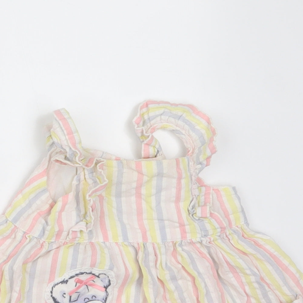 F&F Girls Multicoloured Striped    Size 3-6 Months
