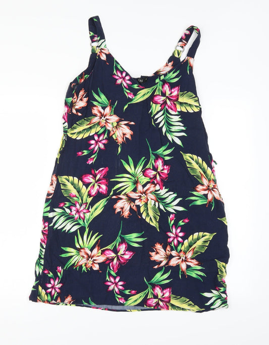 F&F Womens Blue Floral  Sheath