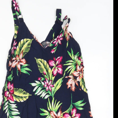 F&F Womens Blue Floral  Sheath