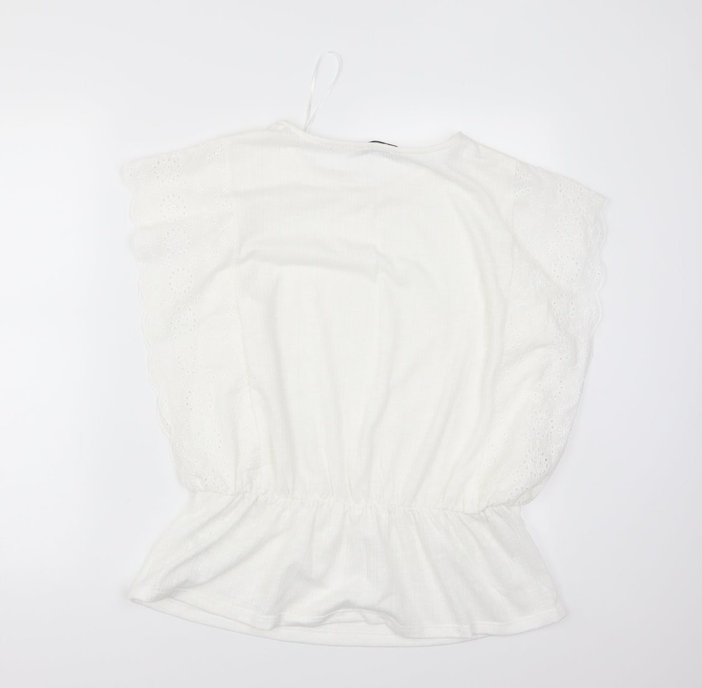 TU Womens White   Basic T-Shirt Size 14