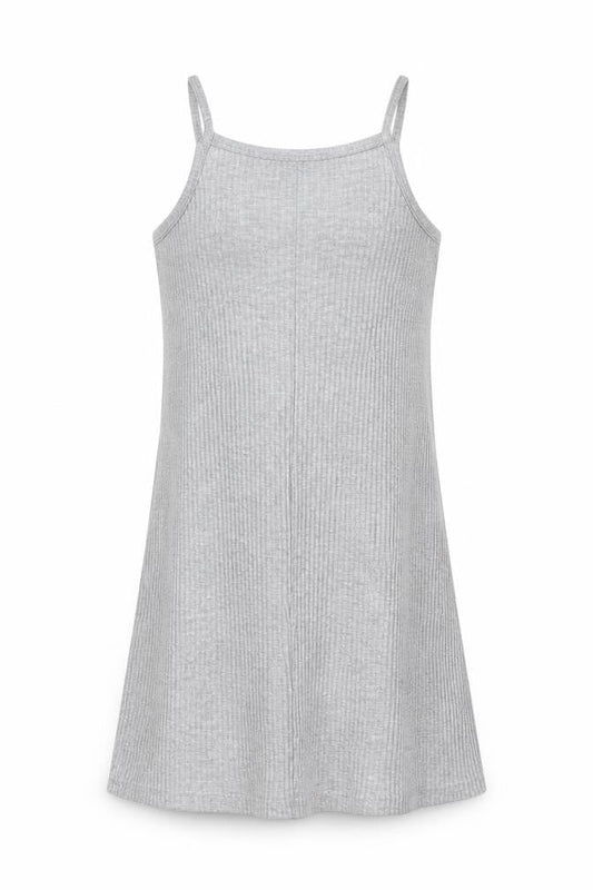 Young Dimension Girls Grey   T-Shirt Dress  Size 8-9 Years