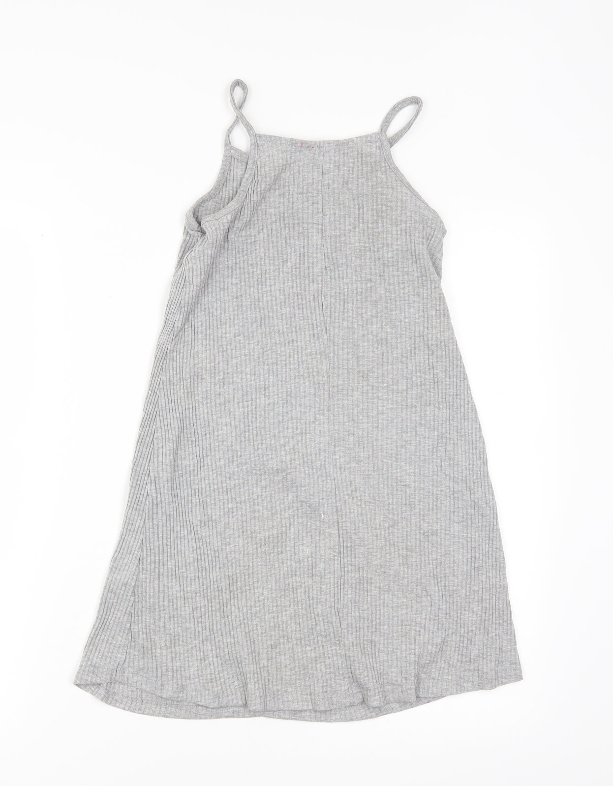 Young Dimension Girls Grey   T-Shirt Dress  Size 8-9 Years