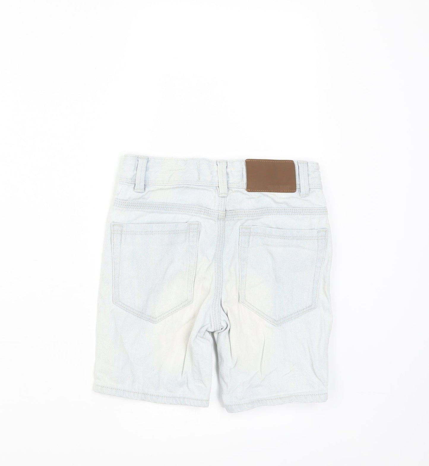 Matalan Boys Blue  Denim Chino Shorts Size 5 Years