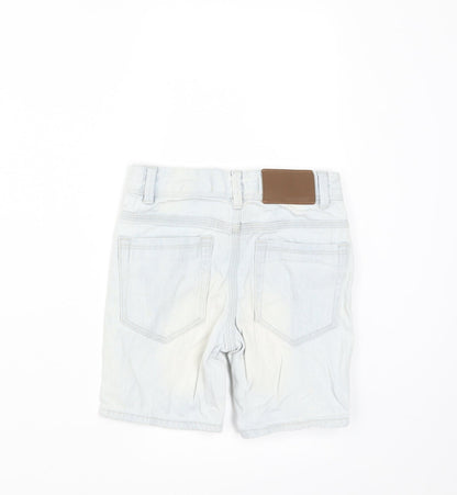 Matalan Boys Blue  Denim Chino Shorts Size 5 Years