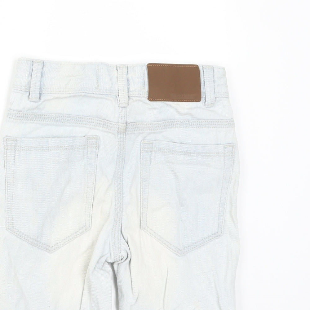 Matalan Boys Blue  Denim Chino Shorts Size 5 Years