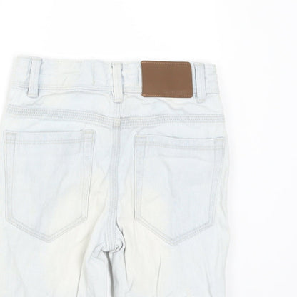 Matalan Boys Blue  Denim Chino Shorts Size 5 Years