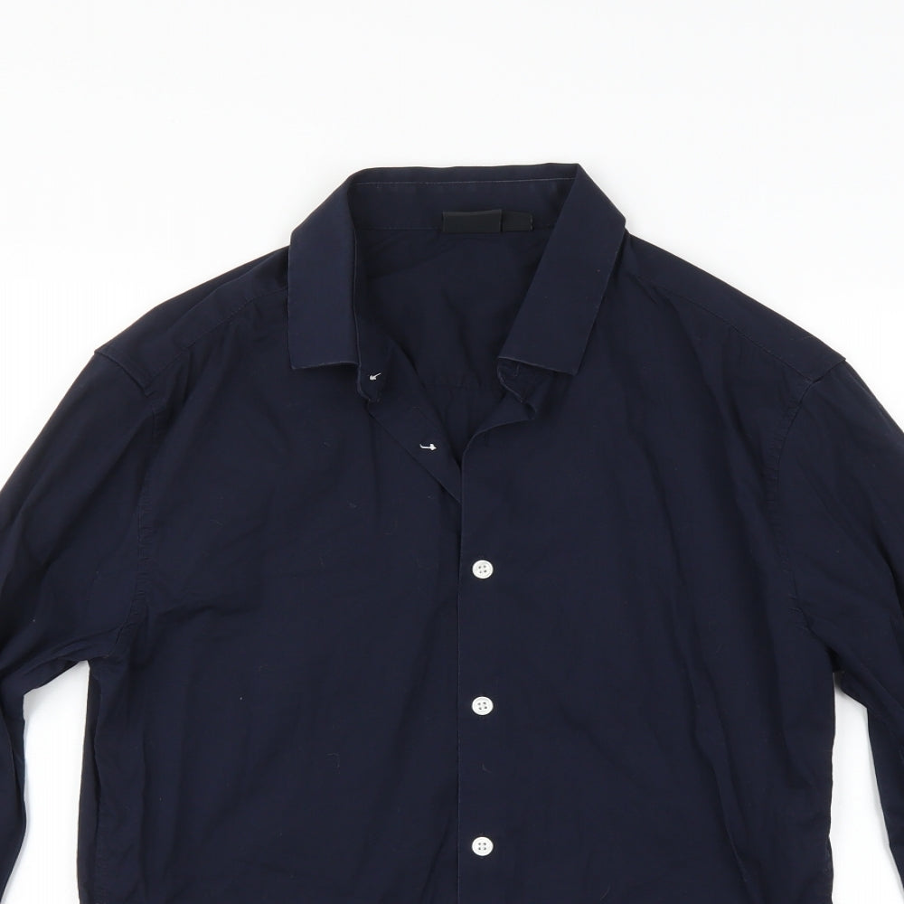 ASOS Mens Blue    Button-Up Size M