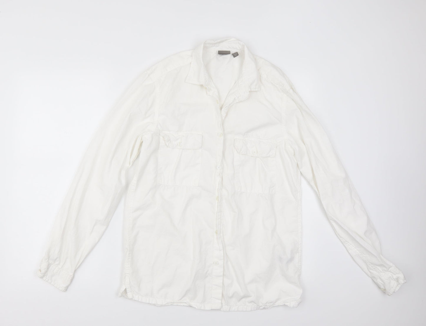 ASOS Mens White    Button-Up Size M