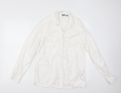 ASOS Mens White    Button-Up Size M