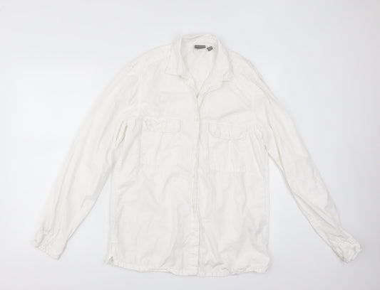 ASOS Mens White    Button-Up Size M