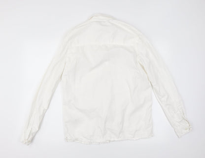 ASOS Mens White    Button-Up Size M