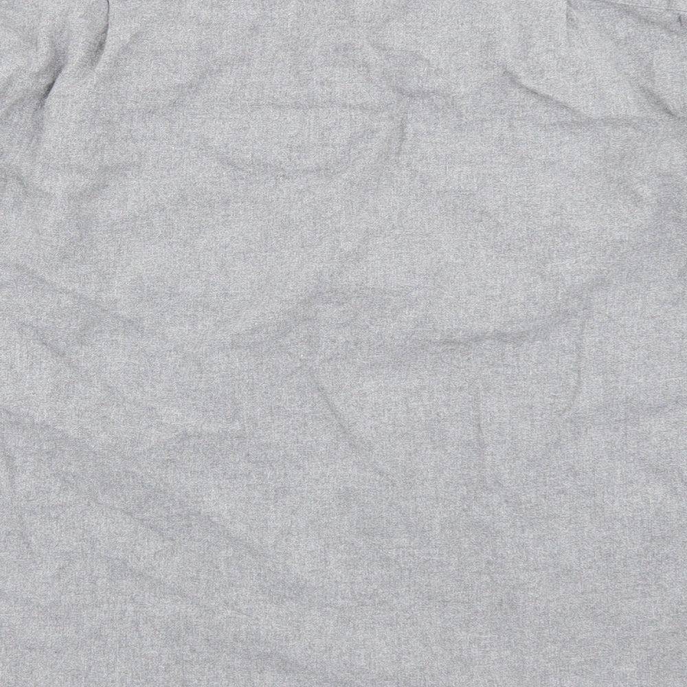 Mens UK Size L Cedar Wood State Grey  Button-Up Long Sleeve Casual Shirt