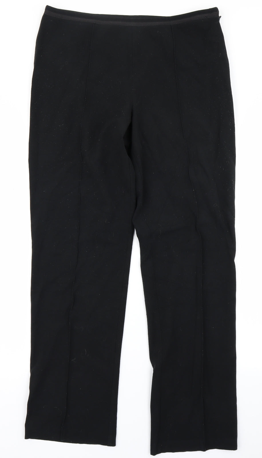 Womens UK Size 12 Marks & Spencer Regular Fit Rain Trousers Black Trousers