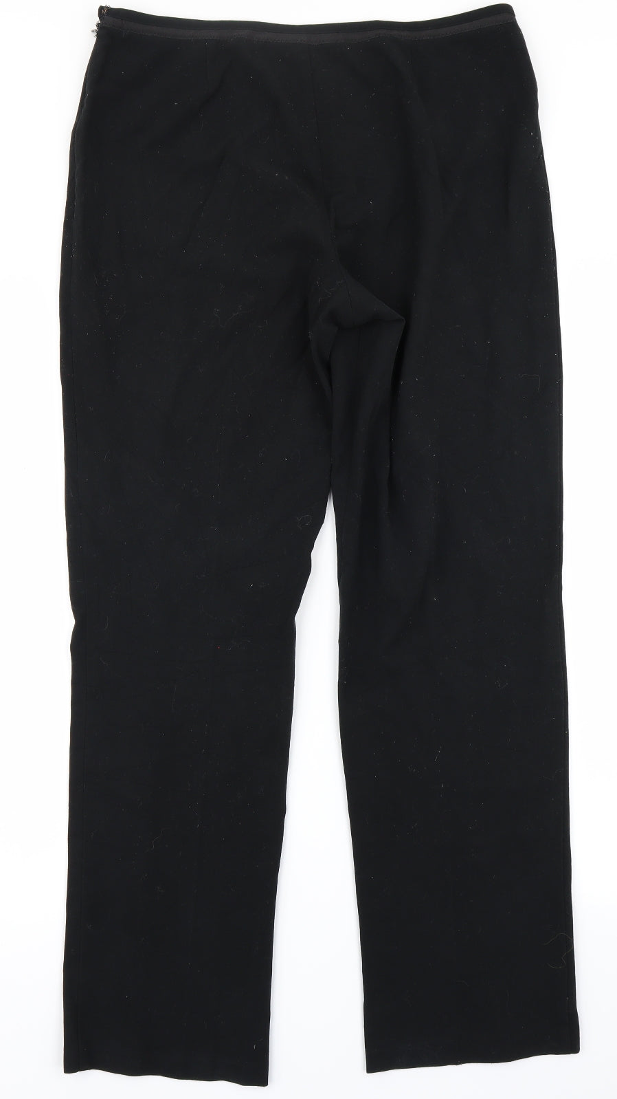 Womens UK Size 12 Marks & Spencer Regular Fit Rain Trousers Black Trousers