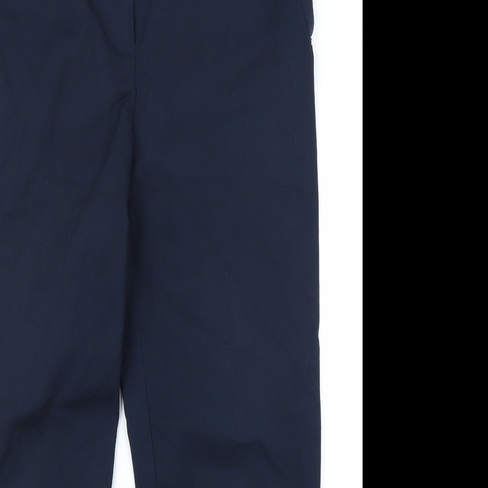 Womens UK Size 34 in Per Una Regular Fit  Blue Trousers