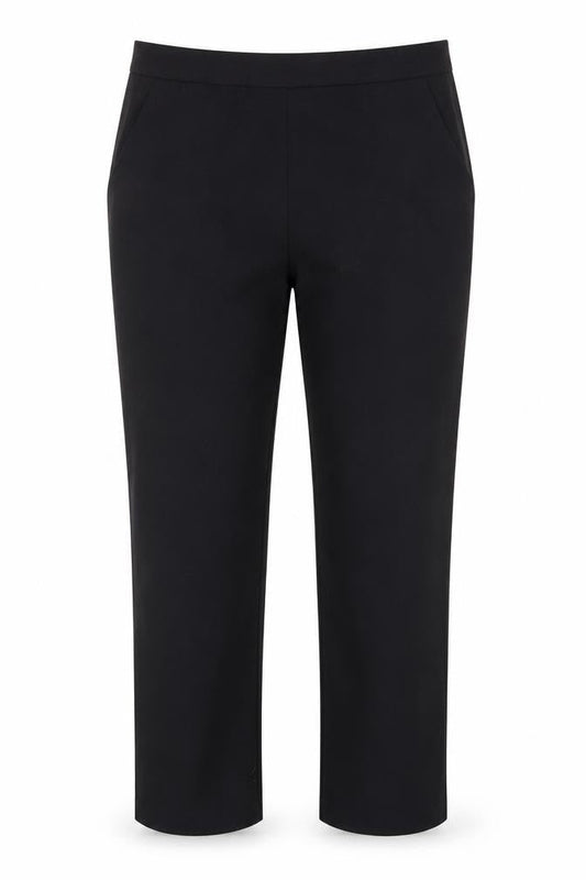 Womens UK Size 40 in M&S Collection Regular Fit  Black Trousers