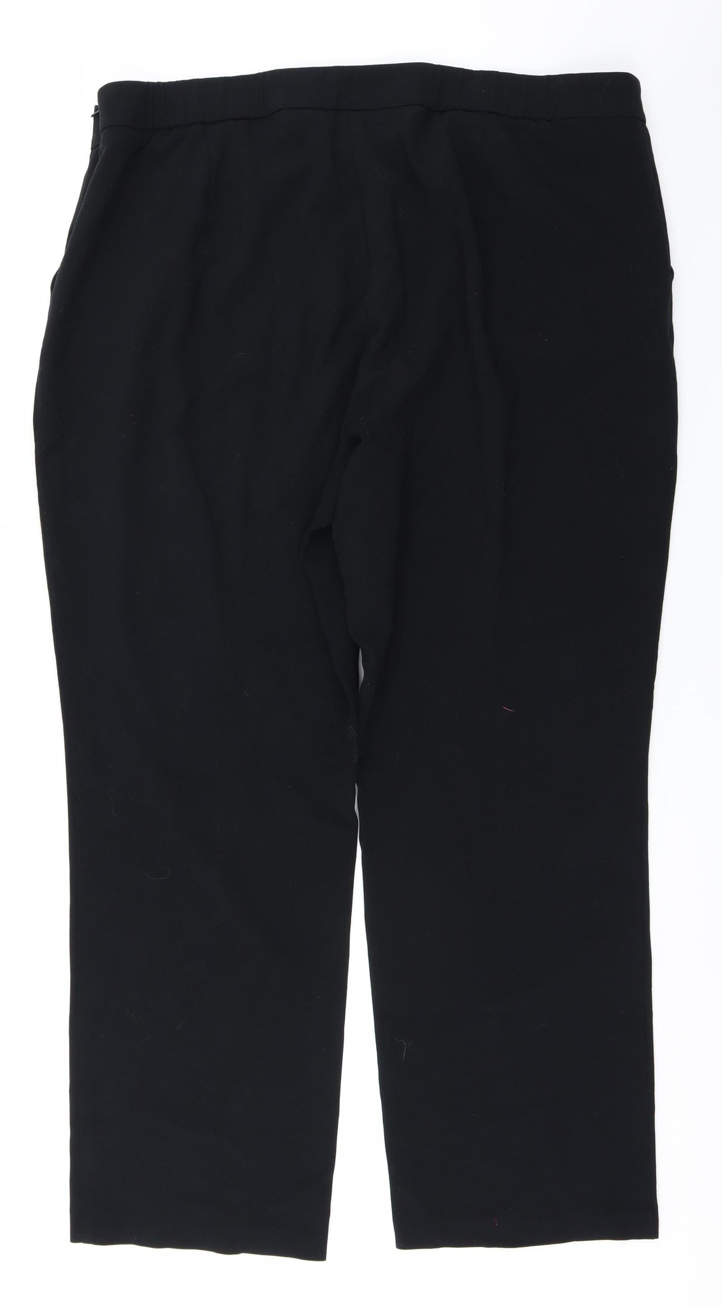 M&S Collection Womens Black   Trousers  Size 40 in L26 in
