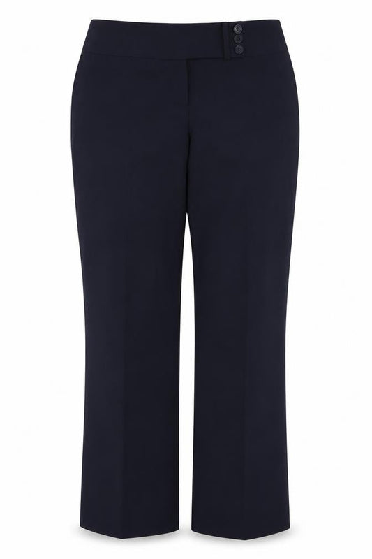 Womens UK Size 12 Marks & Spencer Regular Fit  Blue Trousers
