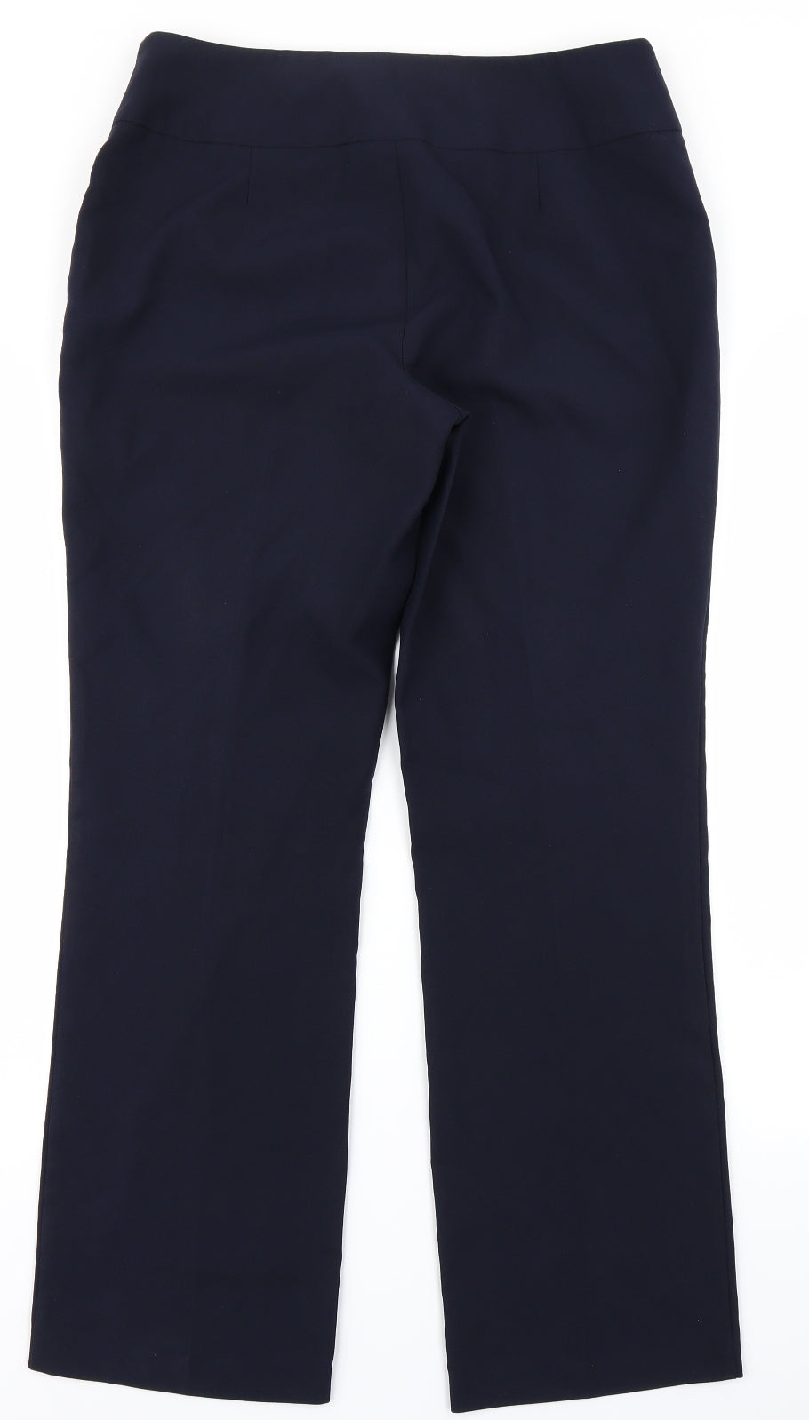 Womens UK Size 12 Marks & Spencer Regular Fit  Blue Trousers