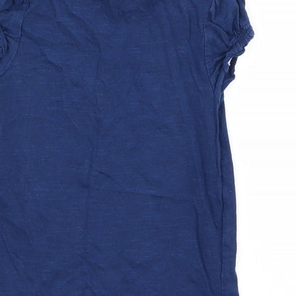 George Girls Blue   Basic T-Shirt Size 2-3 Years